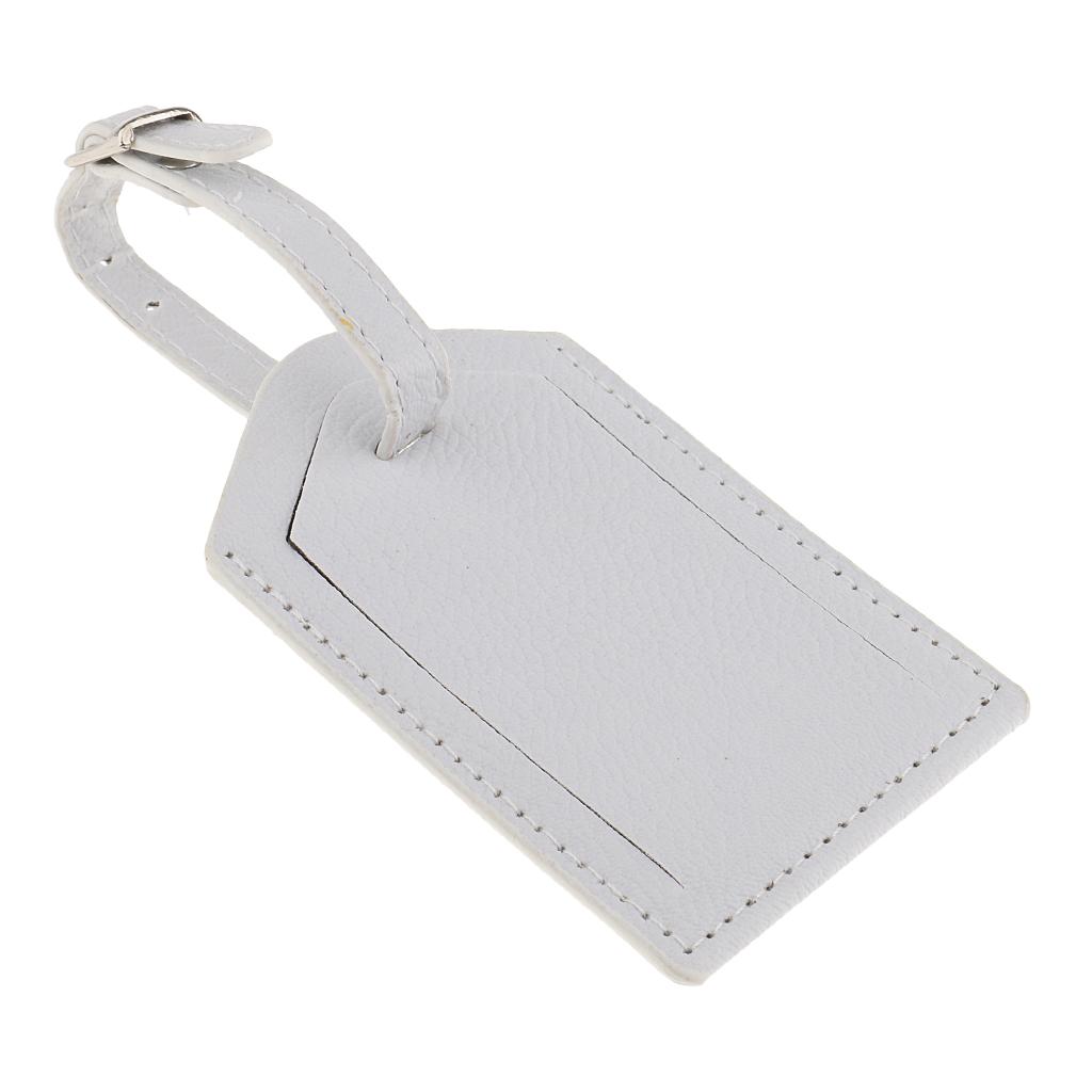 Luggage Tag Leather - Wytrzymała zawieszka do bagażu ze skóry