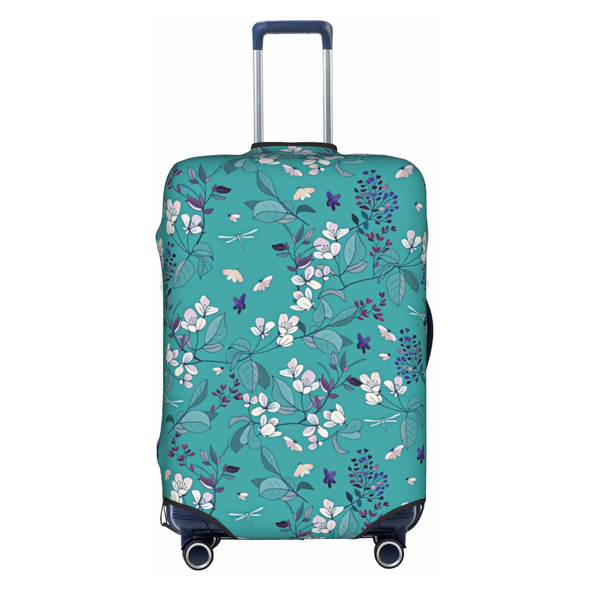 Travel Accessories Apple - Fioletowe lilie z kwiatem wiśni, elastyczny