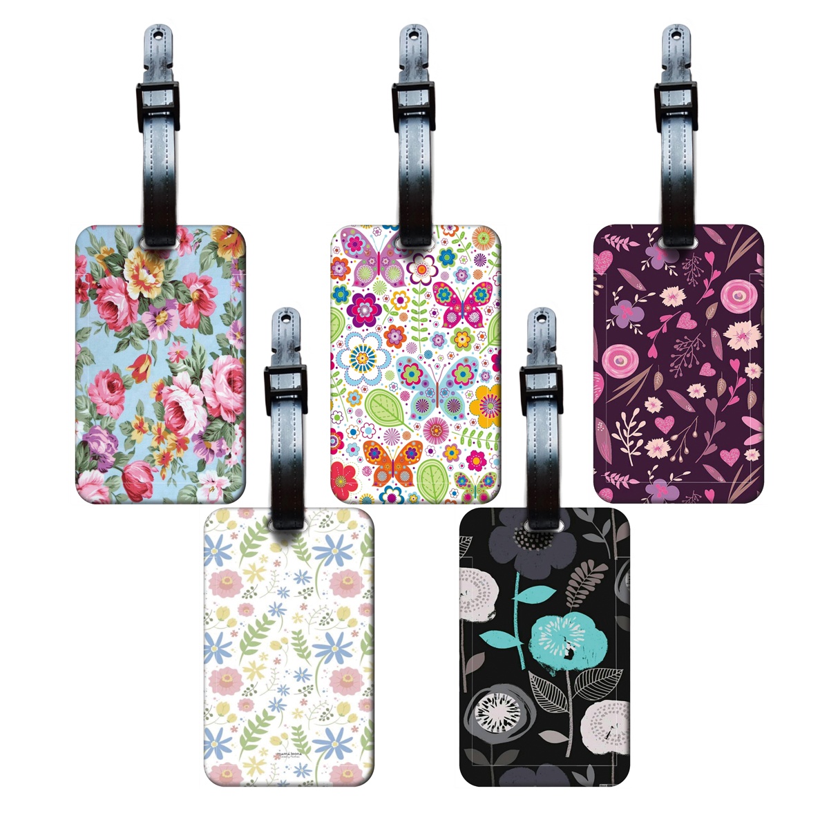 Travel Accessories List For Women - Piękne Kwiaty Rośliny Zawieszka do Bagażu