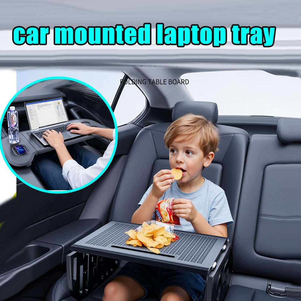 Travel Accessories For Car - Składana tacka na laptopa do samochodu,