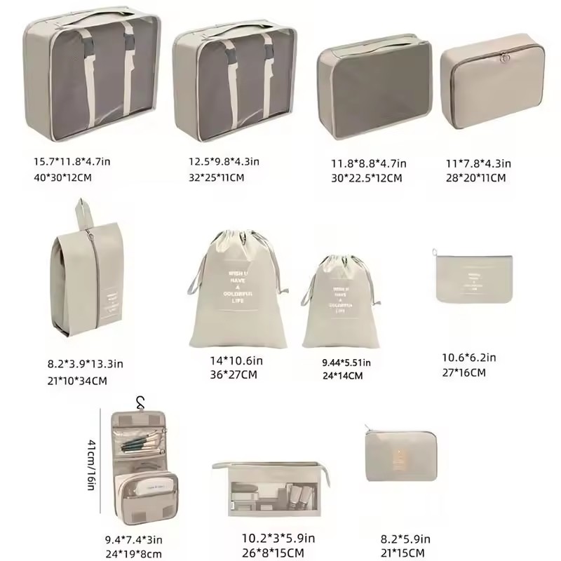 Zestaw toreb do przechowywania – Travel Accessories In Bulk recenzja i cena