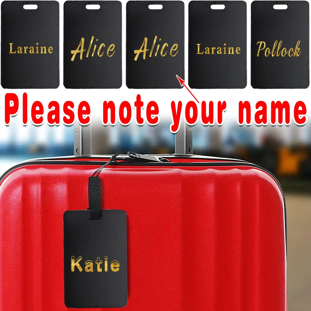 Dostosowana nazwa Skórzana zaw – Luggage Tag Leather recenzja i cena