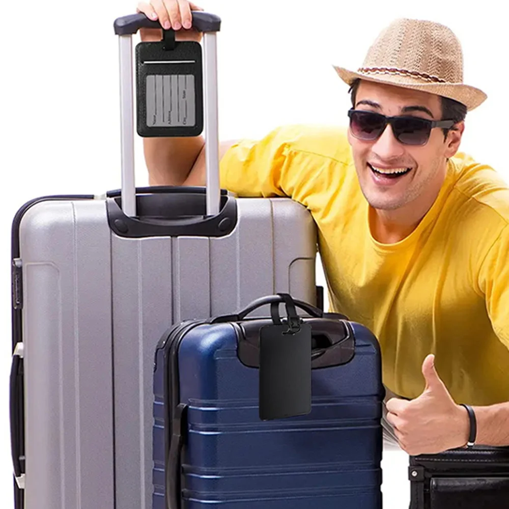 Dostosowana nazwa Skórzana zaw – Luggage Tag Leather recenzja i cena