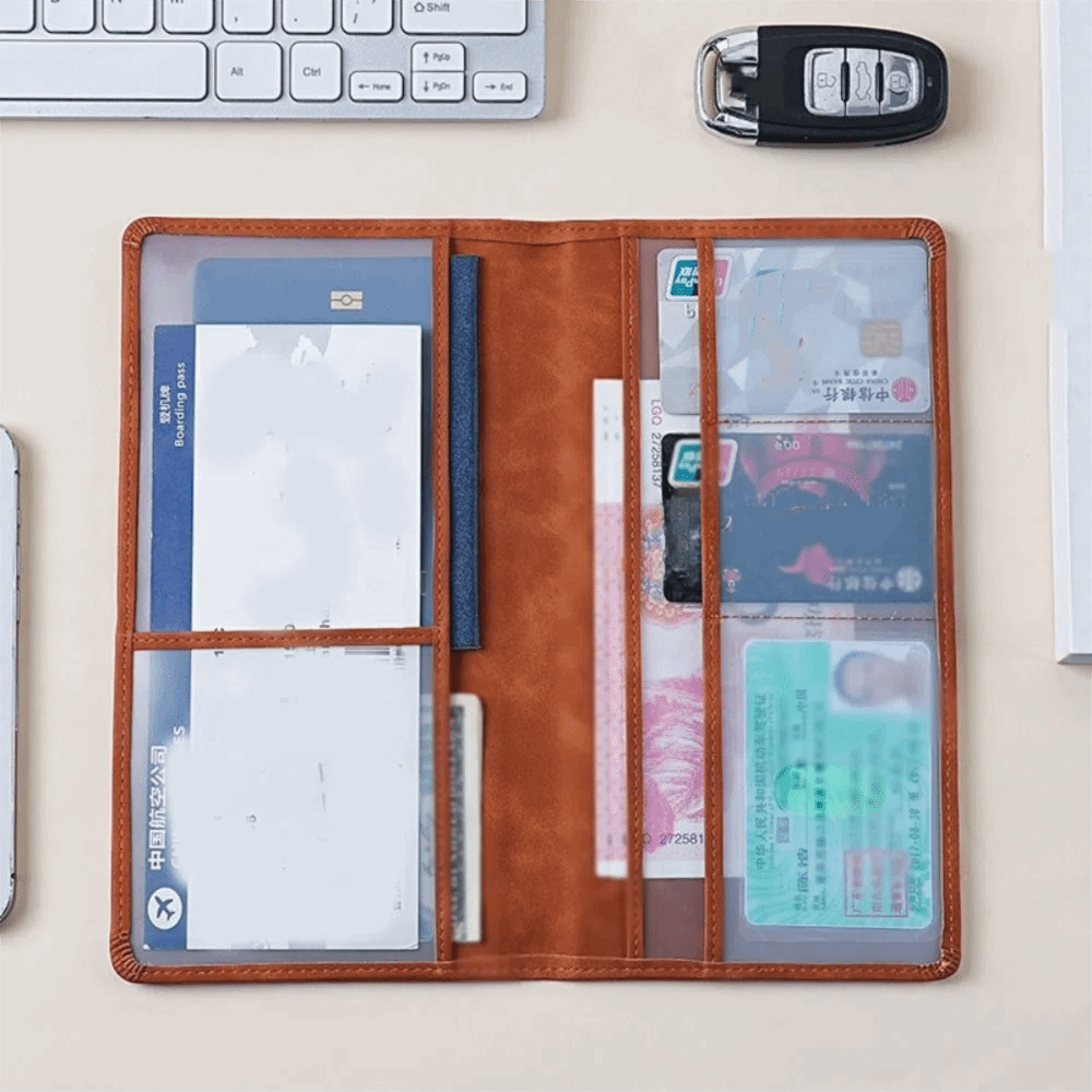 Etui na karty z PU skóry, port – Passport Holder Rfid recenzja i cena