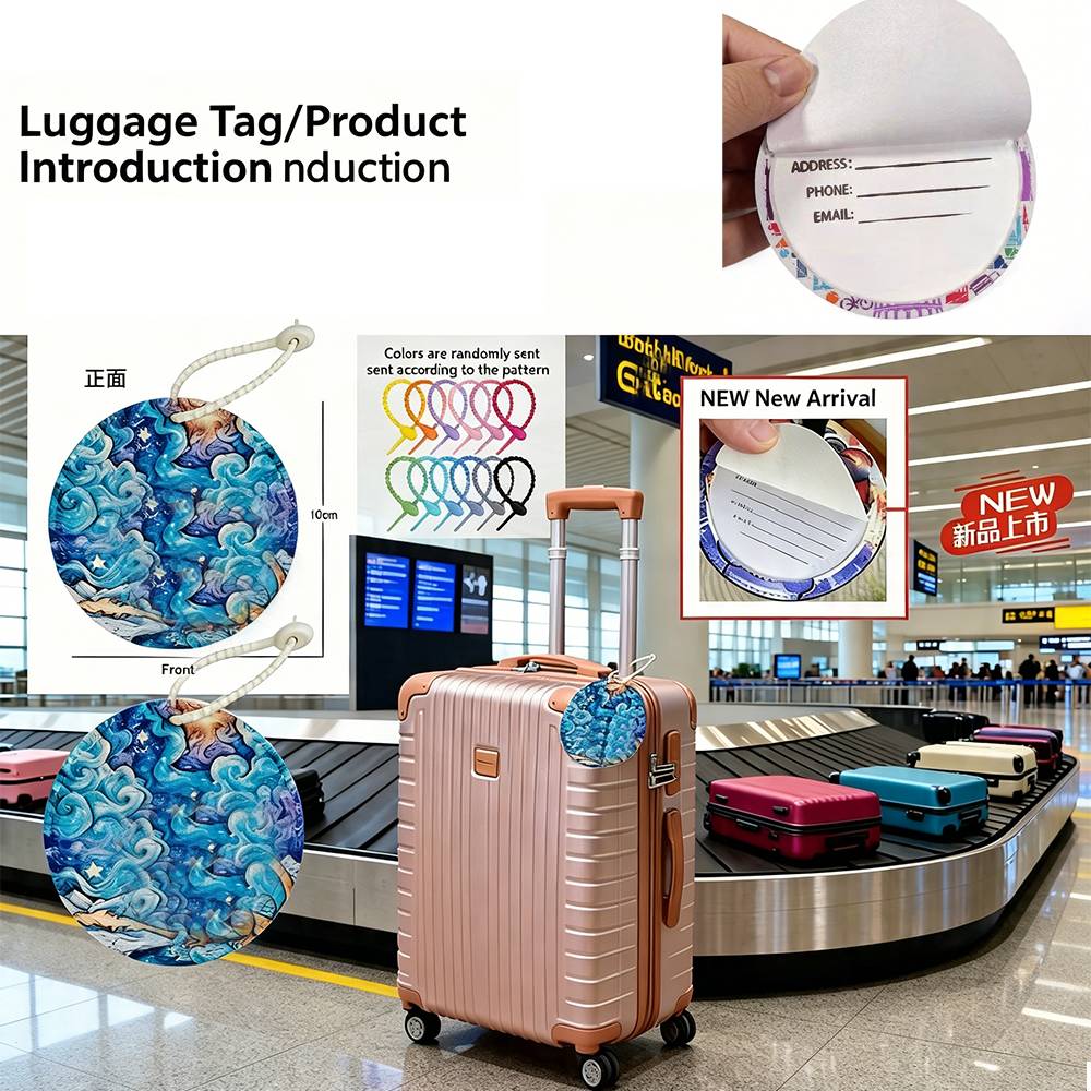 Zawieszka do bagażu Maisie Jay – Luggage Tag Leather recenzja i cena