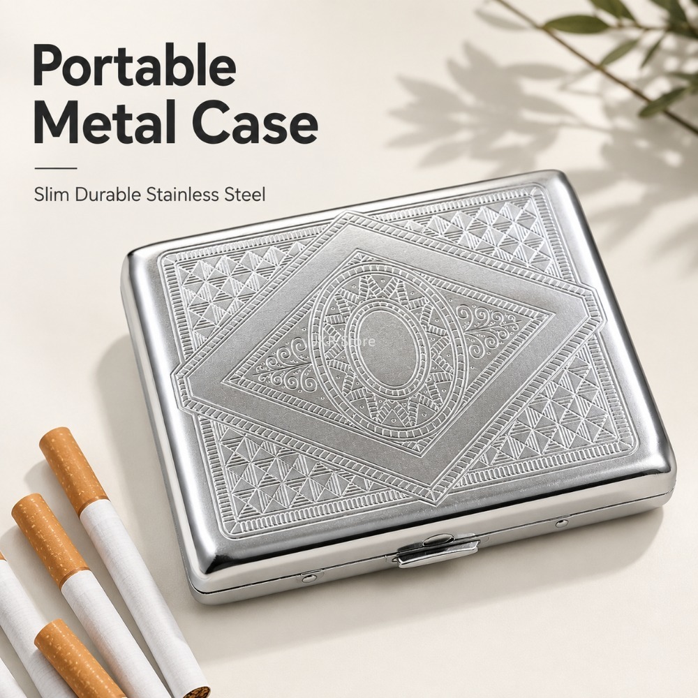 Pudełko na papierosy ze stali  – Travel Accessories recenzja i cena