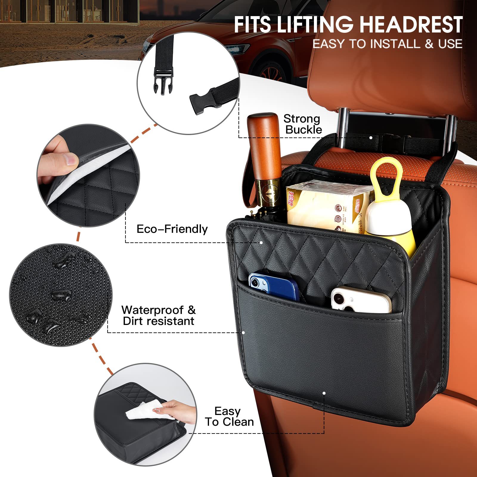 Wisząca Kieszeń do Przechowywa – Travel Accessories For Car recenzja i cena