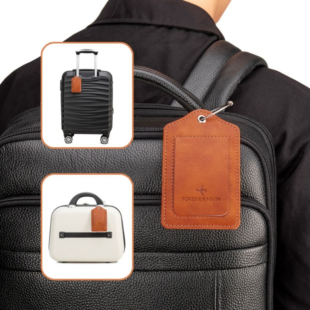 Damskie Męskie Smycze z Linką  – Luggage Tag Leather recenzja i cena
