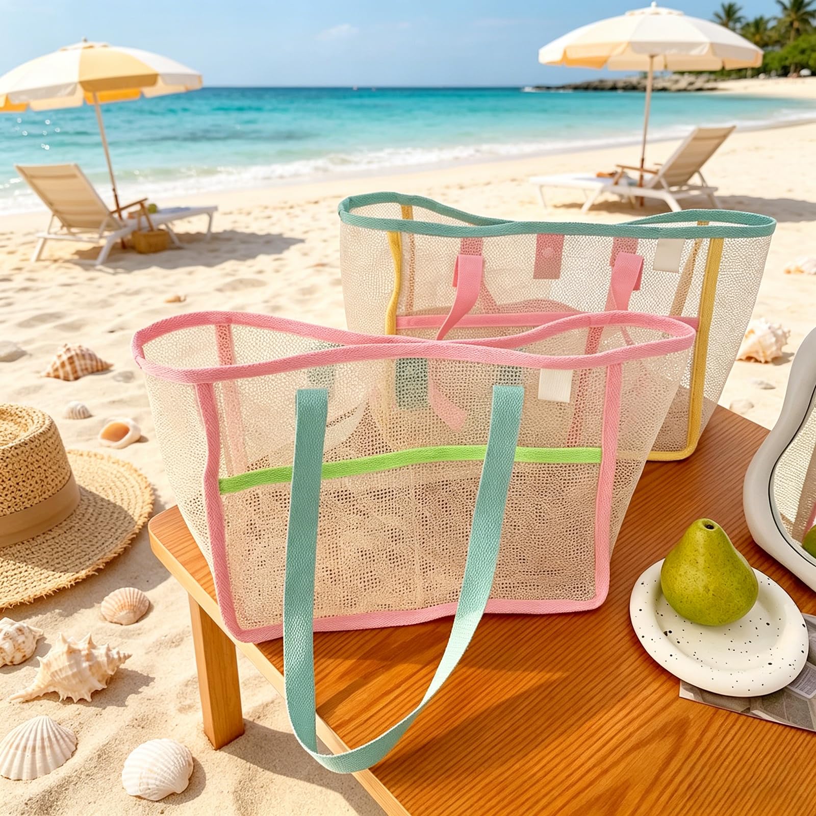 Torby plażowe damskie, kolorow – Travel Accessories recenzja i cena