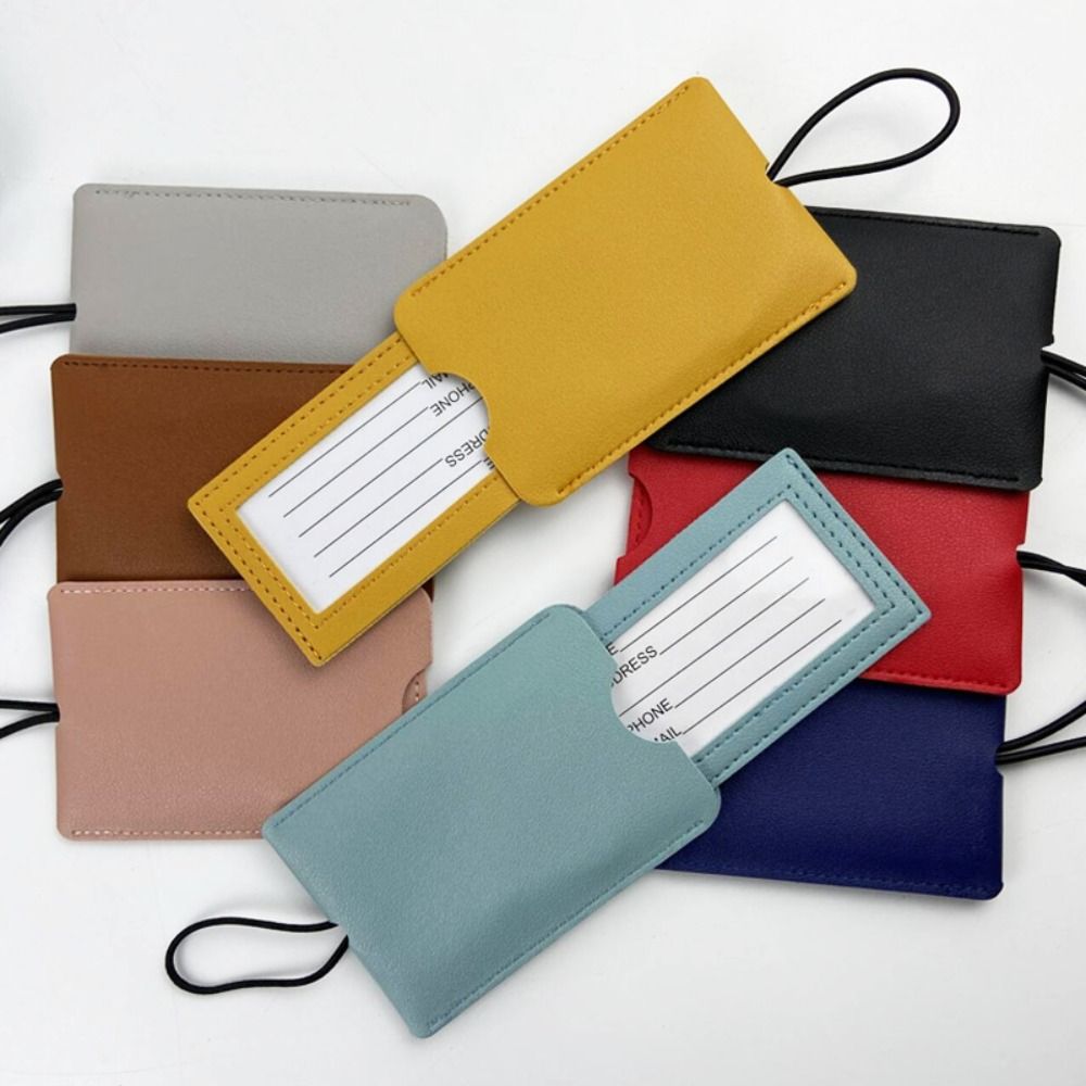 Etykieta bagażowa z ekoskóry P – Luggage Tag Leather recenzja i cena
