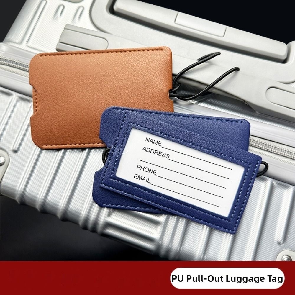 Etykieta bagażowa z ekoskóry P – Luggage Tag Leather recenzja i cena