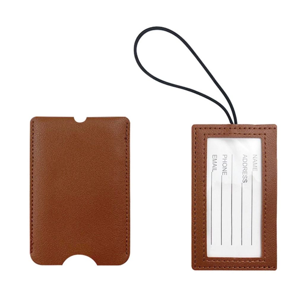 Etykieta bagażowa z ekoskóry P – Luggage Tag Leather recenzja i cena