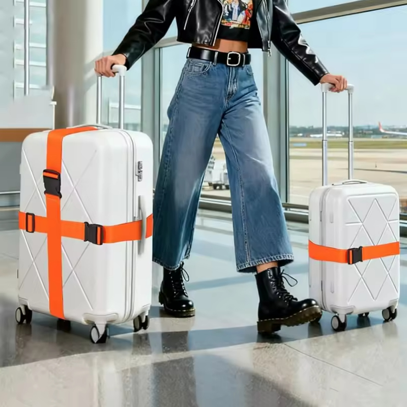 Zestaw 4 pasków do bagażu, pas – Travel Accessories In Bulk recenzja i cena